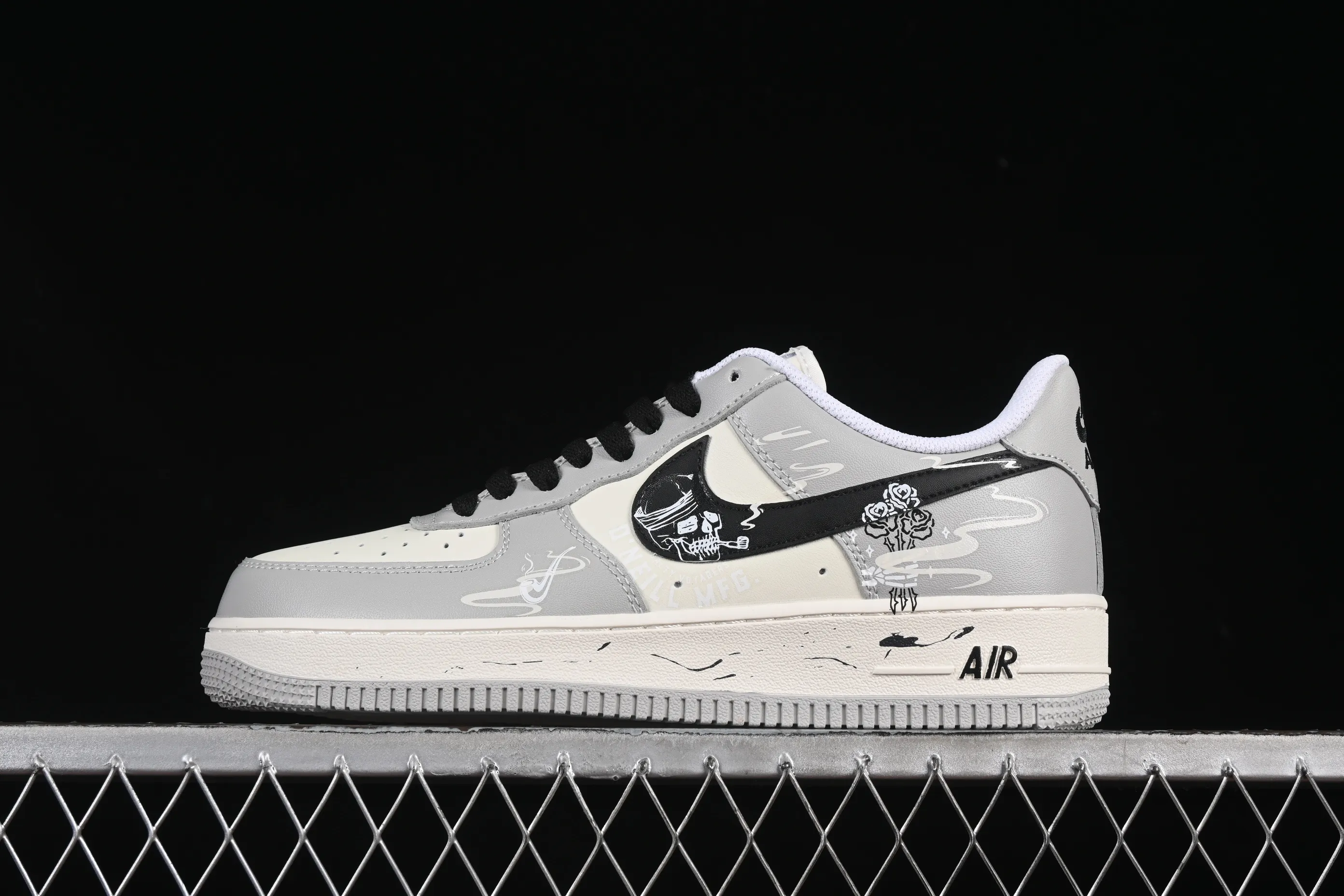 All categories Nk Air Force 1 Air Force series Nk Air Force 1 Low Air Force low-top Nike Air Force 1'07 Low "Quit Smoking" Smoking Smoking Skeleton Air Force One customized low-top sneakers DO7471-991